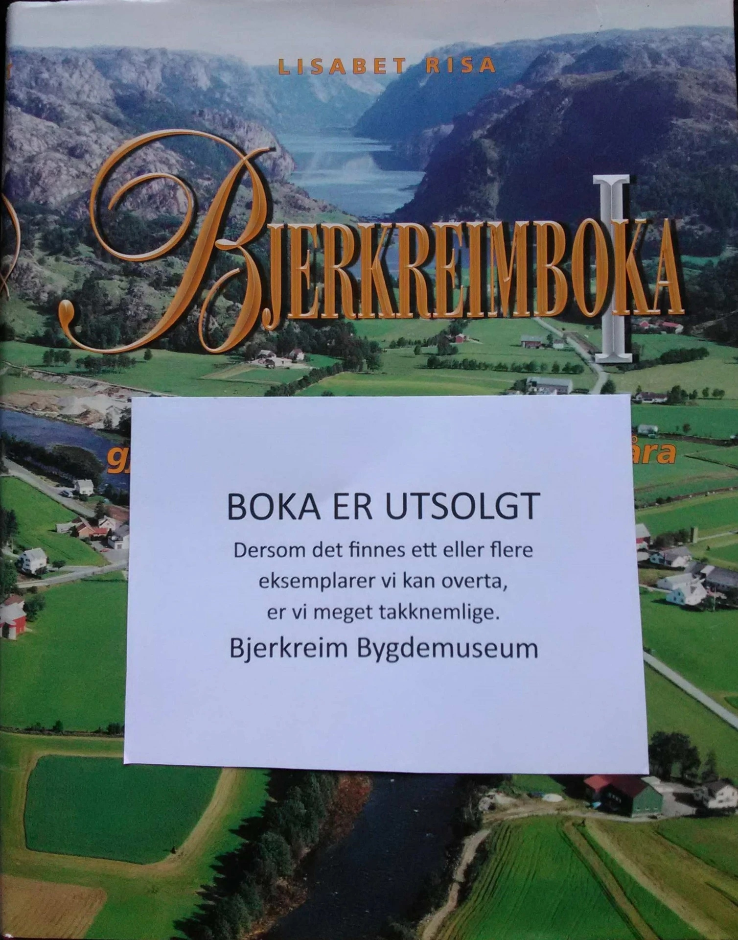 Bjerkreimboka